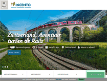 Tablet Screenshot of incento.nl